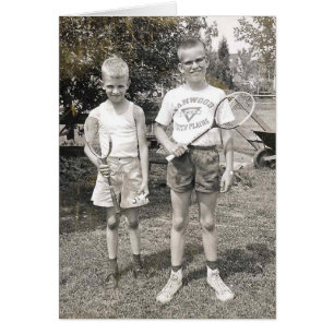 Badminton broers uit de jaren '60