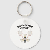Badminton Buddies Sleutelhanger (Voorkant)