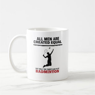 Badminton Cadeau voor Vader Coach Speler Koffiemok
