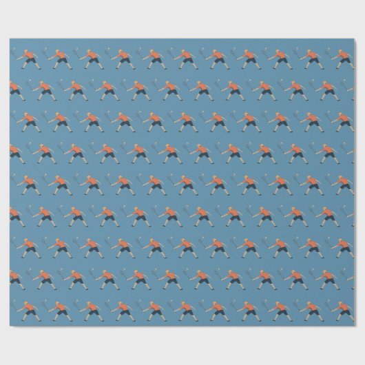 Badminton Cadeaupapier (Vlak)