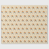 Badminton Cadeaupapier (Vlak)