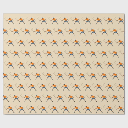 Badminton Cadeaupapier (Vlak)