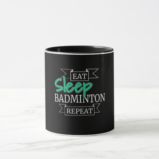 Badminton Cadeaus Mok (Midden)