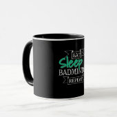 Badminton Cadeaus Mok (Voorkant links)