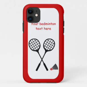 Badminton-cadeaus, racquet- en pendelocks Case-Mate iPhone case