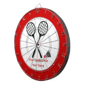 Badminton-cadeaus, racquet- en pendelocks dartbord (Voorkant Rechts)