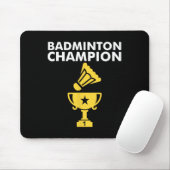 Badminton Champion Birdie Apparel Muismat (Met muis)