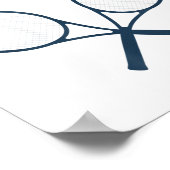 Badminton Champion I Racket I Shuttle I Badminton  Poster (Hoek)