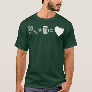 Badminton Cheers Mok van Beer Athlete Gift Idea T T-shirt