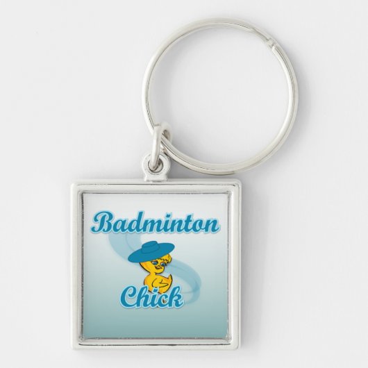 Badminton Chick #3 Sleutelhanger (Voorkant)