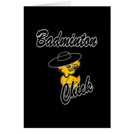 Badminton Chick #4 (Voorkant)