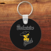 Badminton Chick #4 Sleutelhanger (Voorkant)