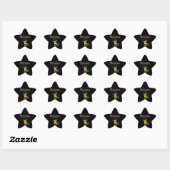 Badminton Chick #4 Ster Sticker (Vel)