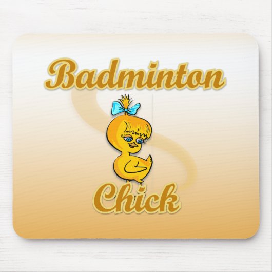 Badminton Chick Muismat (Voorkant)