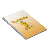 Badminton Chick Notitieboek (Rechterzijde)