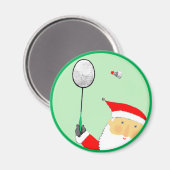 Badminton Christmas Stocking Stuffer Magneet (Voorkant / Achterkant)