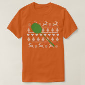 Badminton Christmas T-shirt (Design voorkant)