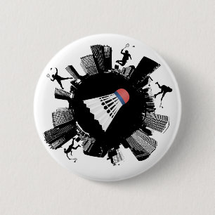 Badminton City Ronde Button 5,7 Cm