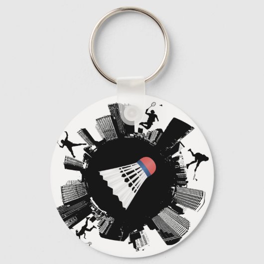 Badminton City Sleutelhanger (Voorkant)