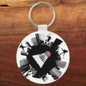Badminton City Sleutelhanger (Voorkant)