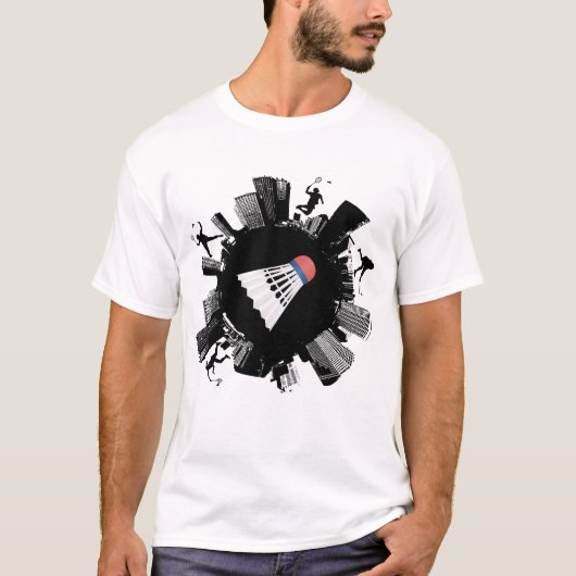 Badminton City T-shirt (Voorkant)