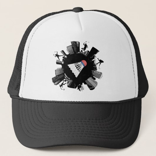 Badminton City Trucker Pet (Voorkant)
