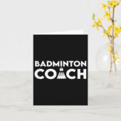 Badminton Coach Shuttle Kaart (Gele Bloem)