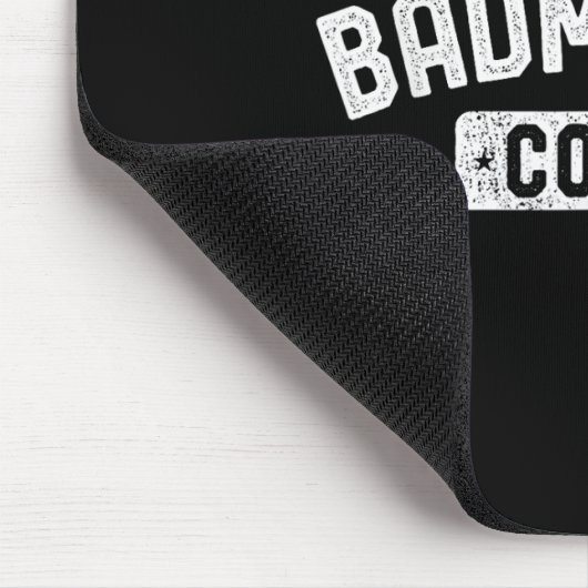 Badminton Coach Vintage Badminton  Muismat (Hoek)