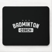 Badminton Coach Vintage Badminton  Muismat (Voorkant)