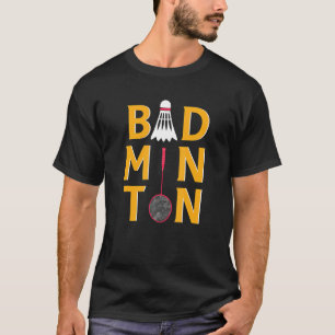 Badminton Colorful Shuttle Cork Racquet Indoor Sp T-shirt