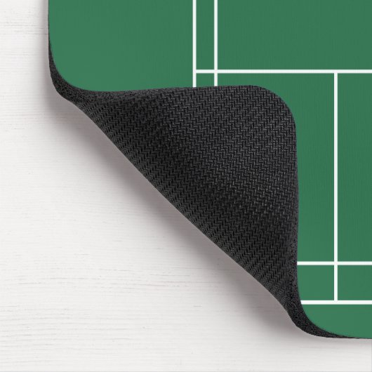 Badminton Court Mousepad Muismat (Hoek)