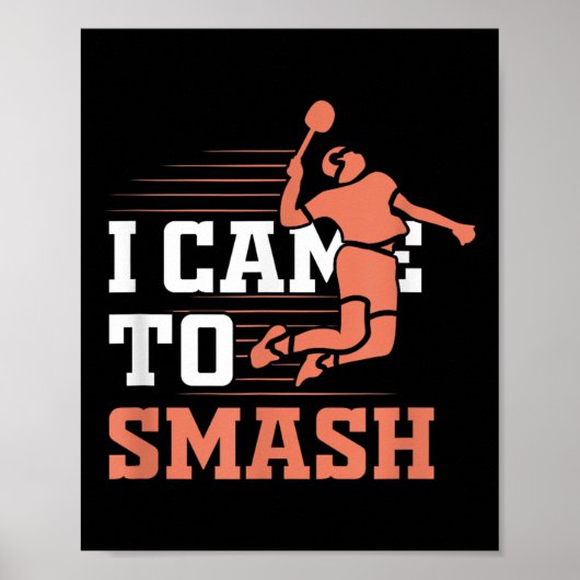 Badminton dat ik heb gekropen poster (Voorkant)