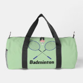 Badminton Design Duffel Bag Plunjezak (Achterkant)