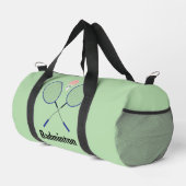Badminton Design Duffel Bag Plunjezak (Rechterhoek)