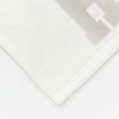 Badminton Drop Clear Smash Herhaal Shuttle Fleece Deken (Hoek)