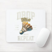 Badminton Drop Clear Smash Herhaal Shuttle Muismat (Met muis)