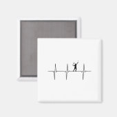 Badminton ECG Hartslag Shuttle Polsfrequentie Magneet (Voorkant / Achterkant)