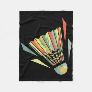 Badminton En Shuttle Fleece Deken