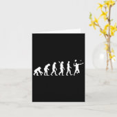 Badminton Evolution Jersey T-shirt Funny Rackets B Kaart (Gele Bloem)
