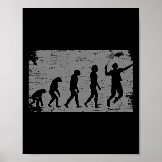 Badminton Evolution Poster (Voorkant)