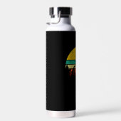 Badminton Evolution Retro Badmintonspeler Waterfles (Rechts)