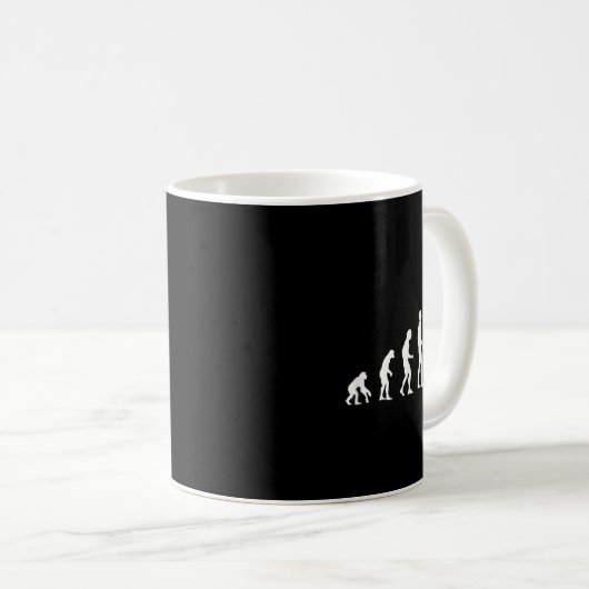 Badminton Evolution Shuttle Funny Koffiemok (Voorkant rechts)