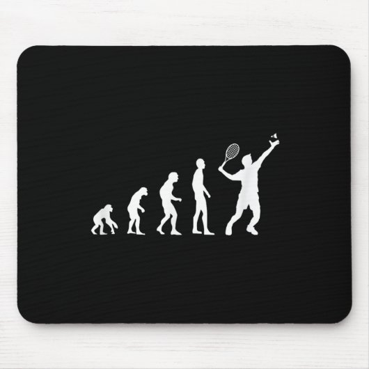 Badminton Evolution Shuttle Funny Muismat (Voorkant)