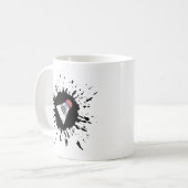 Badminton Explosion Koffiemok (Voorkant links)