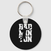 Badminton Federball Badmintonschläger Sport Sleutelhanger (Voorkant)