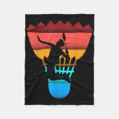 Badminton Fleece Deken (Voorkant)