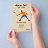Badminton Flyer (Hand)