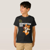 Badminton Fox T-shirt (Voorkant volledig)