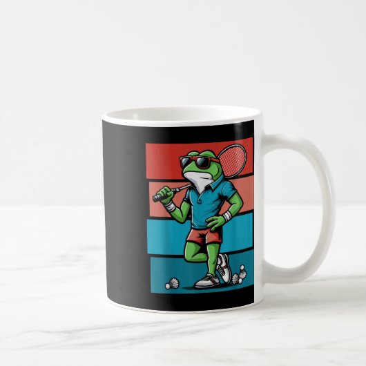 Badminton Frog Shuttle Poona Koffiemok (Rechts)