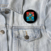 Badminton Frog Shuttle Poona Ronde Button 5,7 Cm (In situ)